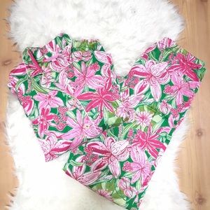 Lilly Pulitzer Matching Floral Pajama Set